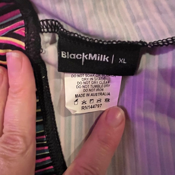 Neon Black Milk Bummers Short Shorts size XL - Picture 5 of 5